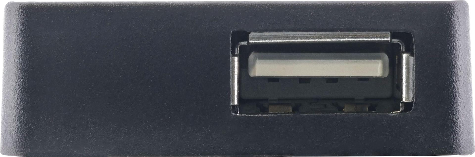 InLine USB 2.0 Hub 4-Port Schwarz