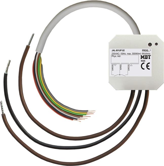 MDT JAL-B1UP.02 6A, 230VAC mit 4 potentia Binäreingängen (JAL-B1UP.02)