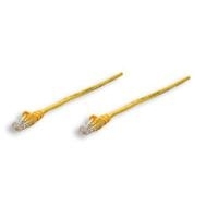 Intellinet Network Patch Cable, Cat5e, 20m, Yellow, CCA, U/UTP, PVC, RJ45, Gold Plated Contacts, Snagless, Booted, Lifetime Warranty, Polybag (325981)