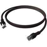 ZVK EasyLan CPP1OSASAS0100 DualBoot Push Patchkabel Kat.6A gesch. schwarz 10m (CPP1OSASAS0100)