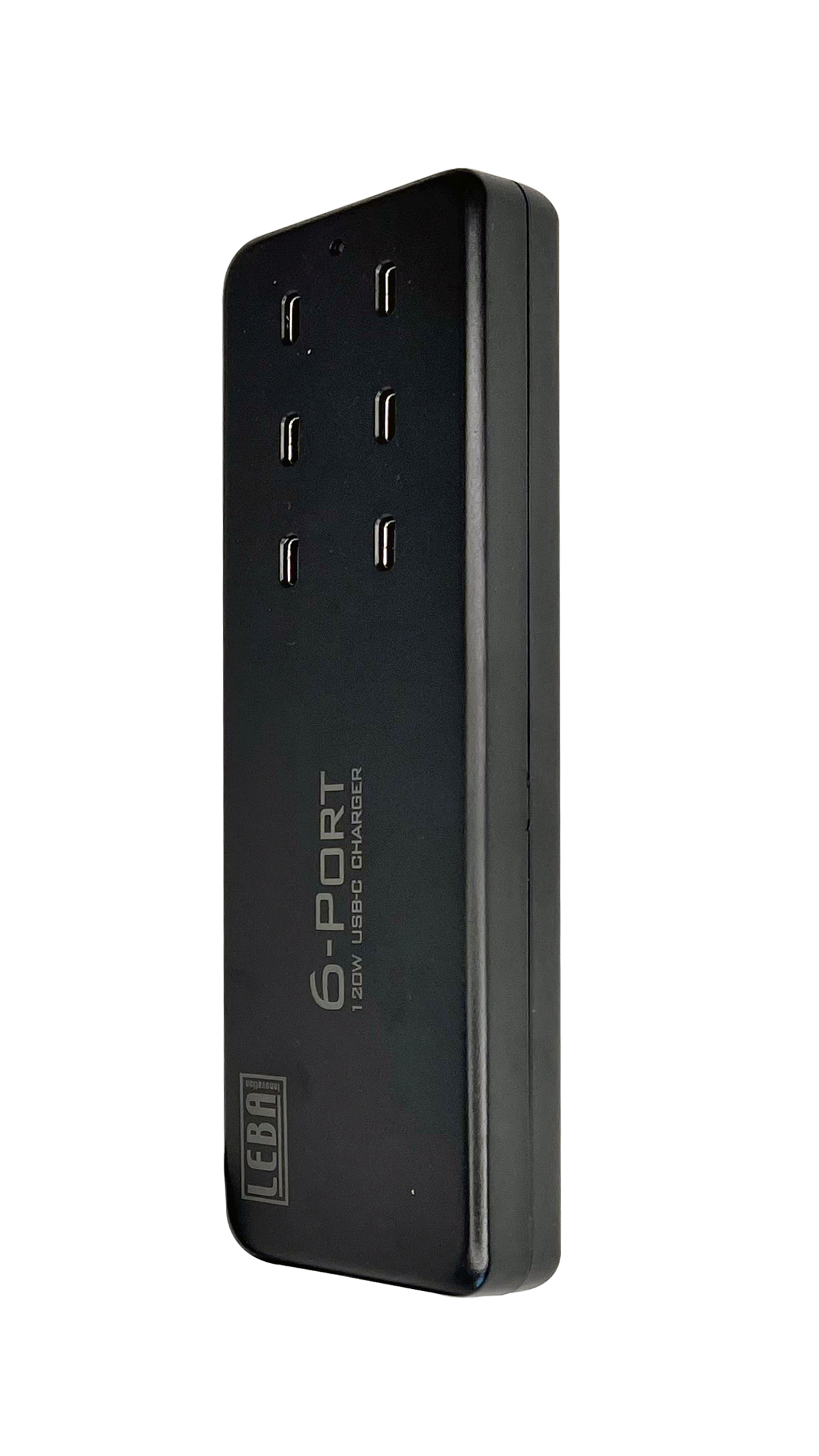 Leba NoteCharge 6 Ports USB-C Ladestation 20 W Schwarz