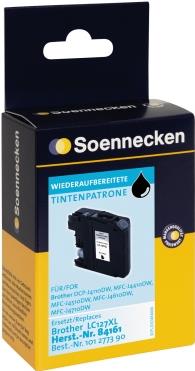 Soennecken Tintenpatrone 84161 wie Brother LC127XLBK schwarz (84161)