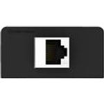 Kindermann Konnect design click Cat-6A Anthrazit. Buchsen-Typ: RJ-45, Netzwerk-Kabel Kategorie: 6a. Produktfarbe: Anthrazit, Gehäusematerial: Kunststoff. Menge pro Packung: 1 Stück(e) (7457000526)