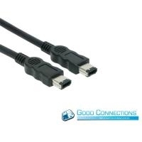 Anschlusskabel FireWire IEEE1394a 6/6, 2m, Good Connections® (2610-FW2)