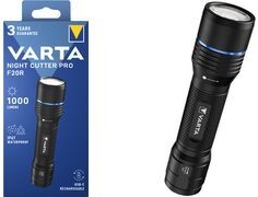 Varta Taschenlampe Aluminium F20R mit Akku - Taschenlampe (18920101111)