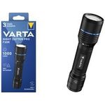 Varta Taschenlampe Aluminium F20R mit Akku - Taschenlampe (18920101111)