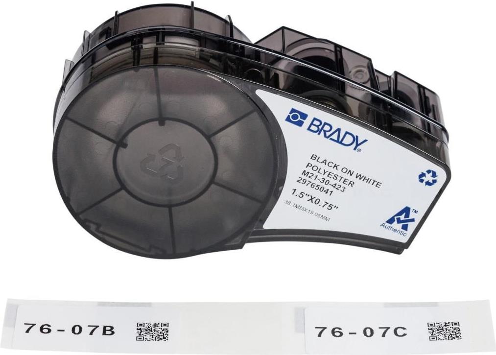 Brady M21 Series Polyester labels (M21-30-423)