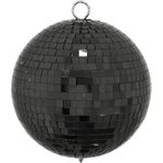 EUROLITE Spiegelkugel 15cm schwarz (50120054)