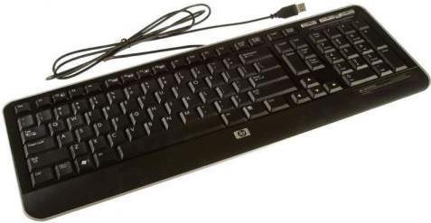 HP 318003-081 Tastatur USB QWERTY Dänisch Schwarz (318003-081)