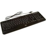 HP 318003-081 Tastatur USB QWERTY Dänisch Schwarz (318003-081)