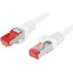 Lanberg Patchkabel CAT.6 S/FTP LSZH CU 2,0m Fluke Zert. wß (PCF6-10CU-0200-W)