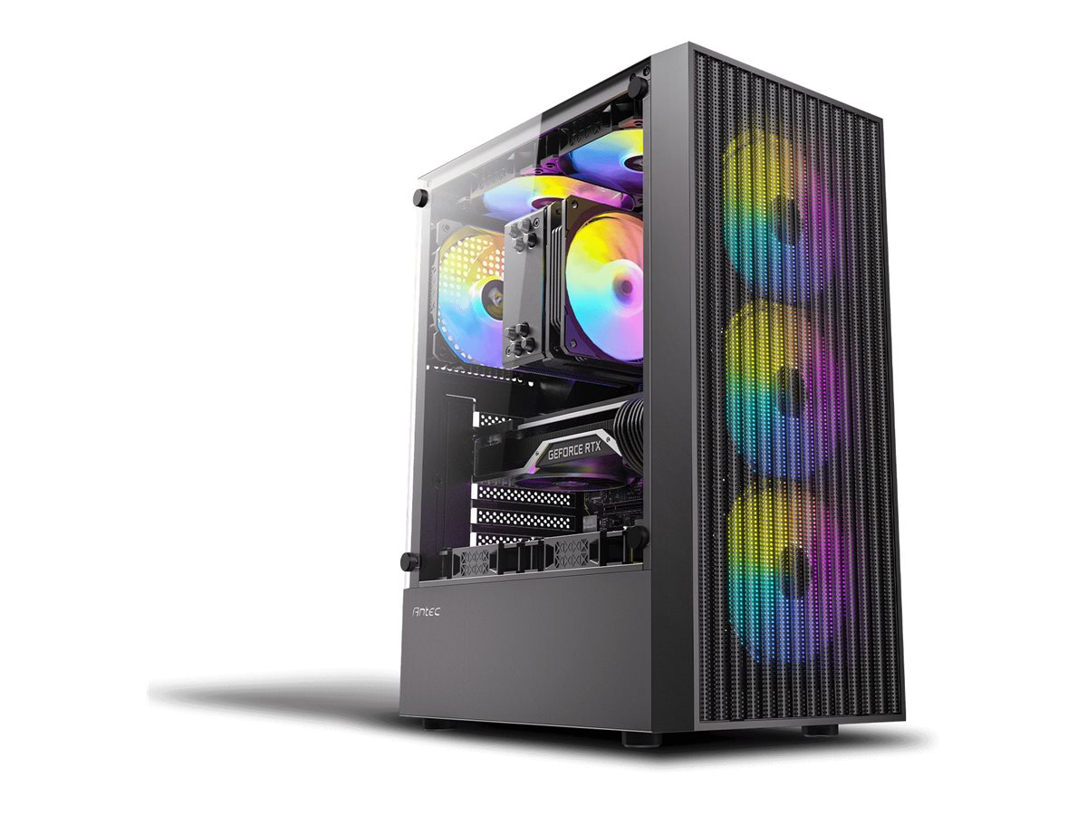 Antec AX27 RGB ELITE Mid Tower Schwarz