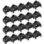 RJ45 Portblocker 20 Blocker Nachfüllpack schwarz (55722N)