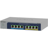 Netgear MS108UP 8-Port Ultra60 PoE++ Multi-Gigabit (2.5G) Ethernet Unmanaged Switch mit 230W PoE-Budget 1G/2,5G-Ports, Desktop/Wallmount (MS108UP-100EUS)