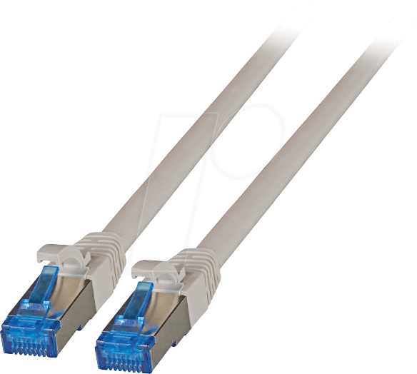 EFB-Elektronik RJ45 Patchkabel Cat.6A S/FTP TPECat.7 Rohkabel superflex grau 25m Hersteller: EFB Elektronik (K5525FGR.25)