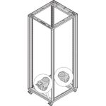 SCHROFF Lenkrollen - LENKROLLEN SET 200KG 50D 4ST (27230067)