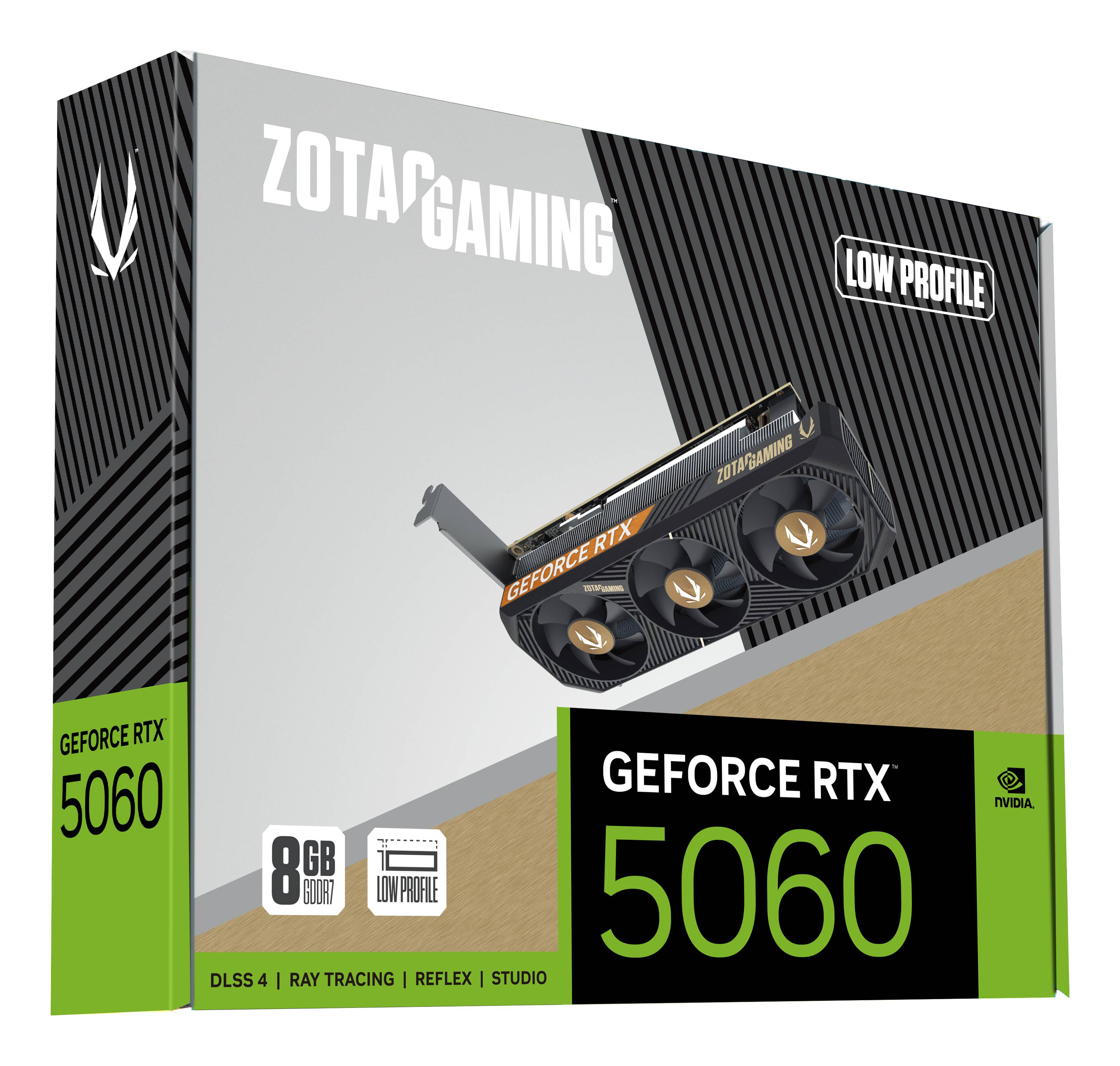 ZOTAC GAMING GeForce RTX 5060 Grafikkarte 8 GB GDDR7 Schwarz
