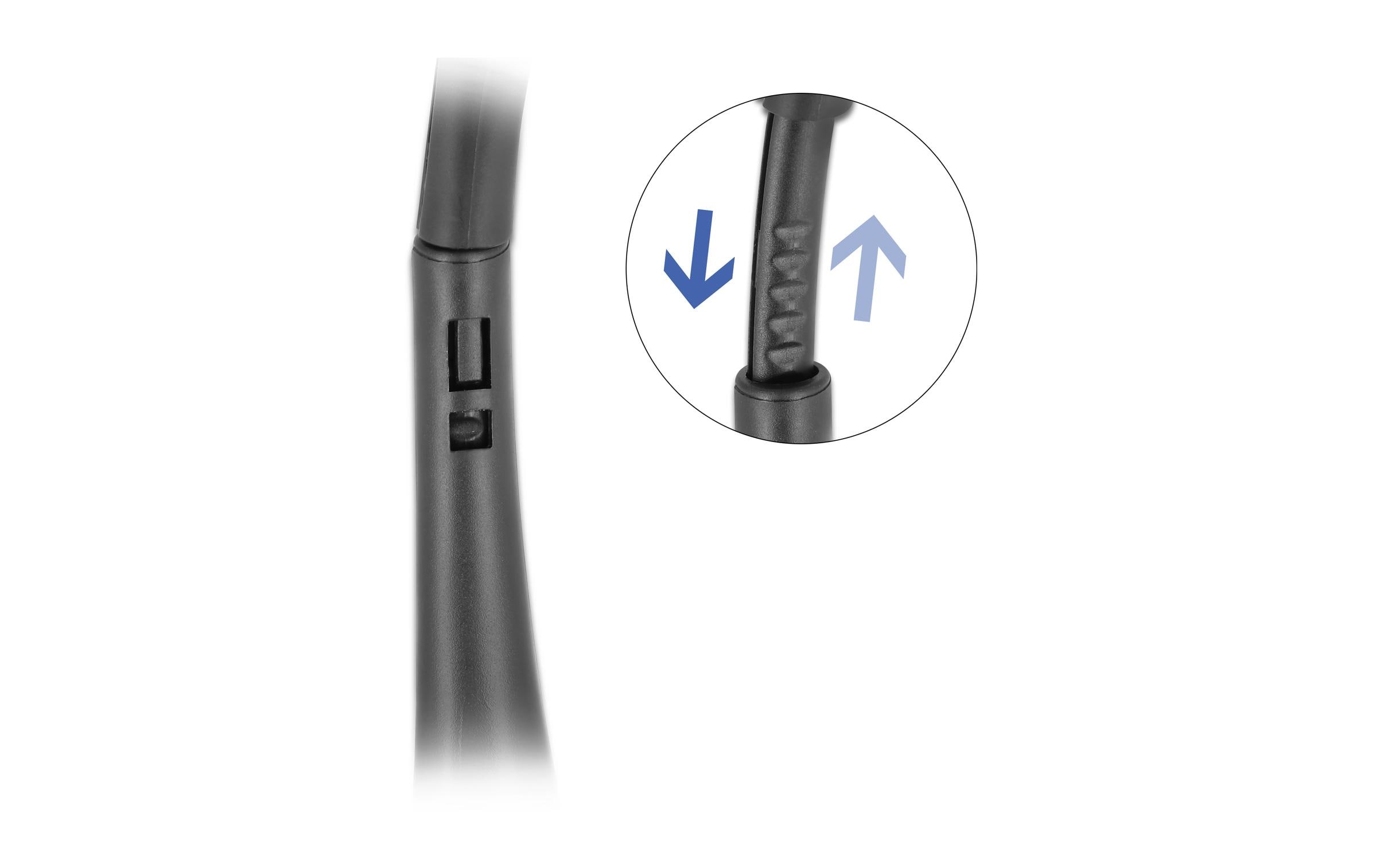 Delock 27177 USB Mono Headset mit Lautstärkeregler On-Ear Kabelgebunden 70 g Schwarz