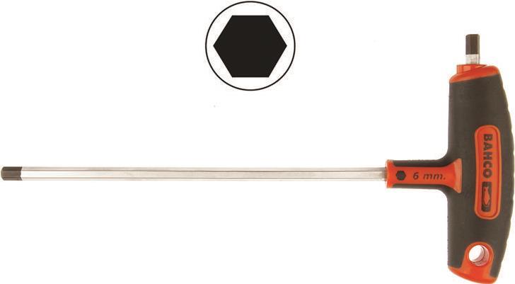 BAHCO Innen-Sechskantschraubendreher Schlüsselweite (Metrisch): 4 mm