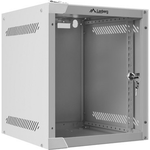 Lanberg Rack Wandschrank 25,40cm (10") 6U/280X310 Glastür grau (WF10-2306-10S)