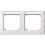 Merten 473219 Wandplatte/Schalterabdeckung Weiß (473219)