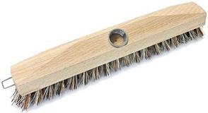 Peggy Perfect Schrubber "Fine Line", Holz, 300 mm robuster Holzkörper, mit Metallgewinde und Aufhängeöse, - 1 Stück (7003)