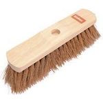Peggy Perfect Besen, aus Holz natur, Breite: 270 mm robuster Holzkörper, Kokosborste, für den Außenbereich, - 1 Stück (2190)