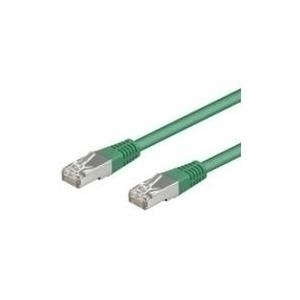 Wentronic Goobay CAT 5e Patchkabel, F/UTP, Grün, 20 m - CCA Kupfergemisch (50871)