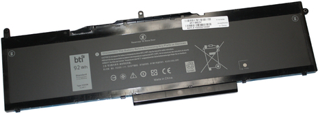 ORIGIN STORAGE REPLACEMENT 6C BATTERY LATITUDE 15 5580 OEM: 451-BBZH V (451-BBZH-BTI)