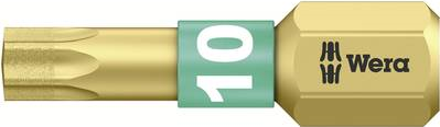 Wera TORX®-Bit, BiTorsion® 05 066100 001 T 10 6,3 mm (1/4") Sechskant DIN 3126-C 6,3, ISO 1173 (05 066100 001)