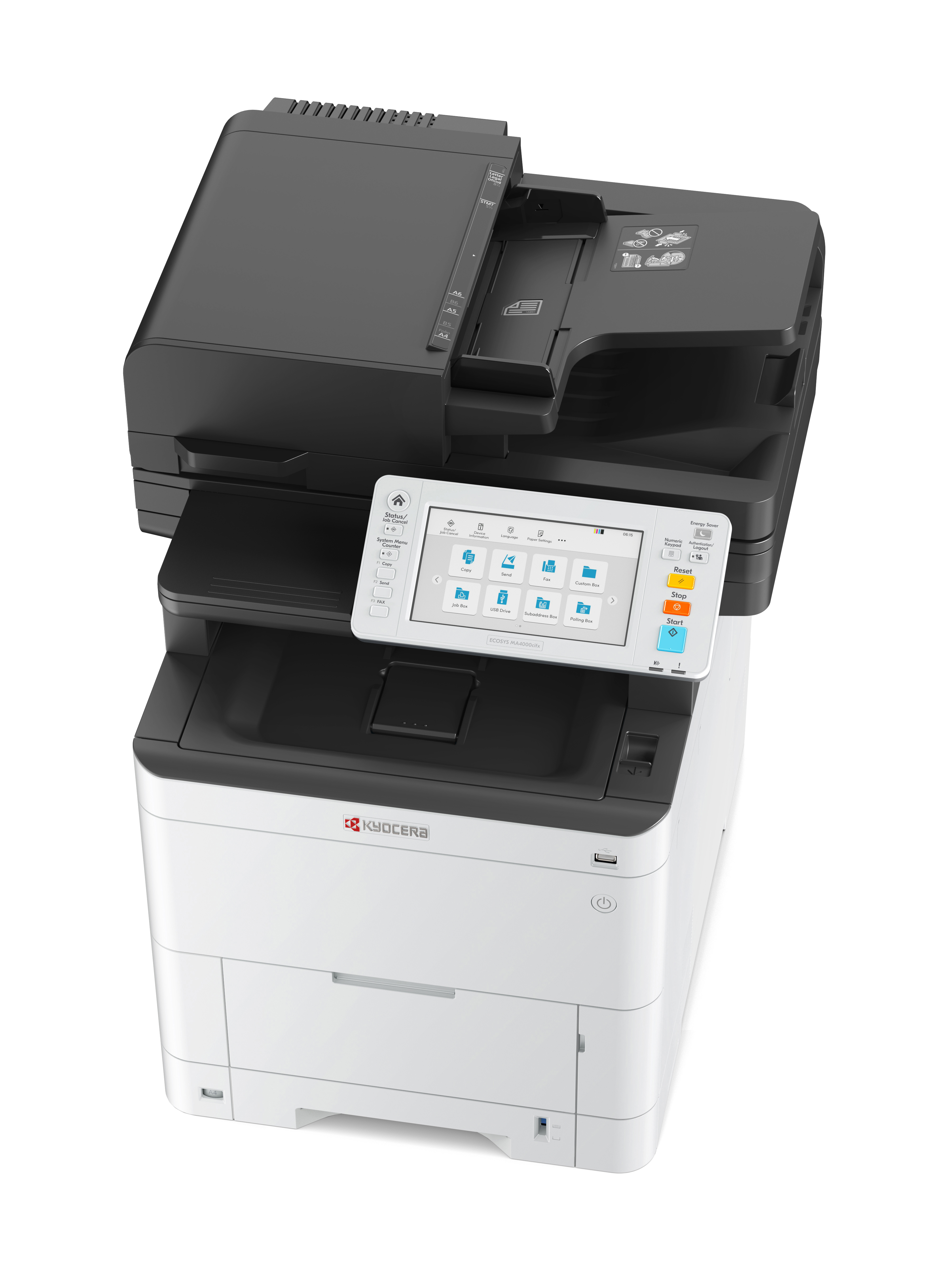 Kyocera ECOSYS MA4000CIFX A4 Farb-Multifunktionsdrucker 40 ppm Schwarz, Weiß