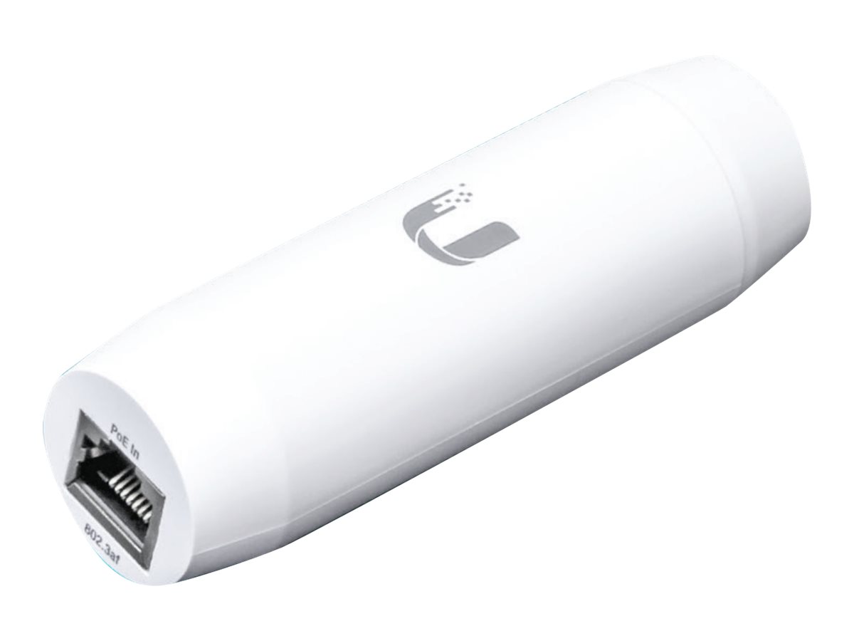 Ubiquiti Networks PoE-Injector INS-3AF-I-G Gigabit 802.3af 48 V Weiß