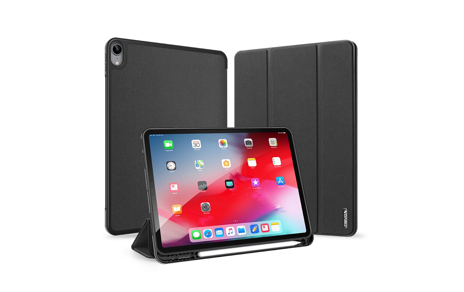 Nevox Vario Series Bookcase iPad Air 13" M2 Basaltgrau
