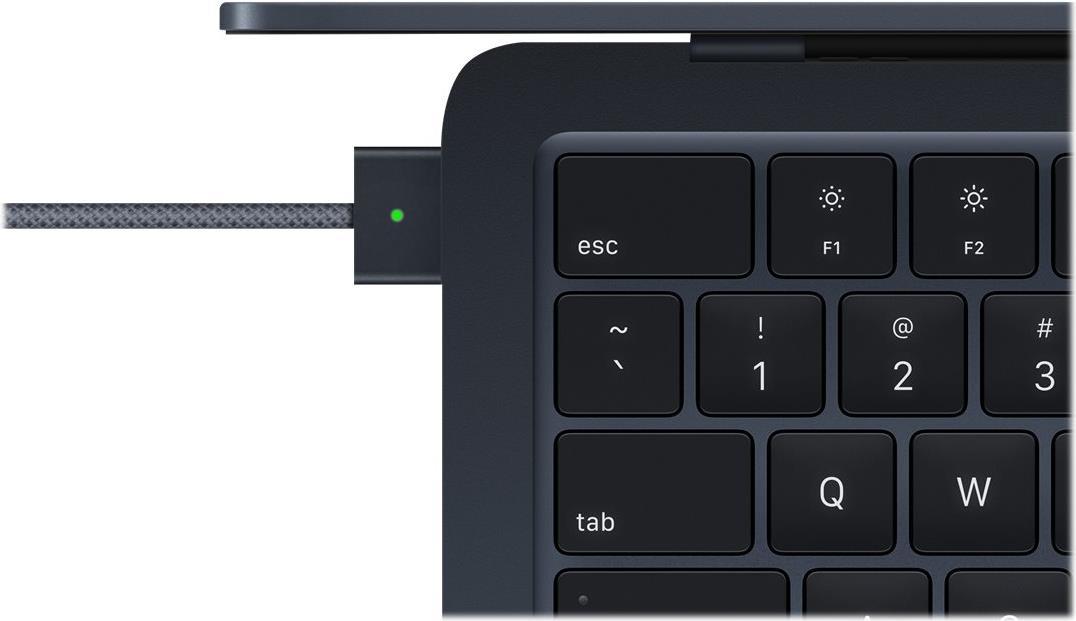 Apple MacBook Air 13‘‘ M2 Mitternacht 8C-CPU 10C-GPU (16GB,1TB) (Z161-0110000)