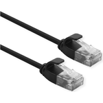 ROLINE 21.15.3952 Netzwerkkabel Schwarz 0,5 m Cat6a U/UTP (UTP) (21.15.3952)