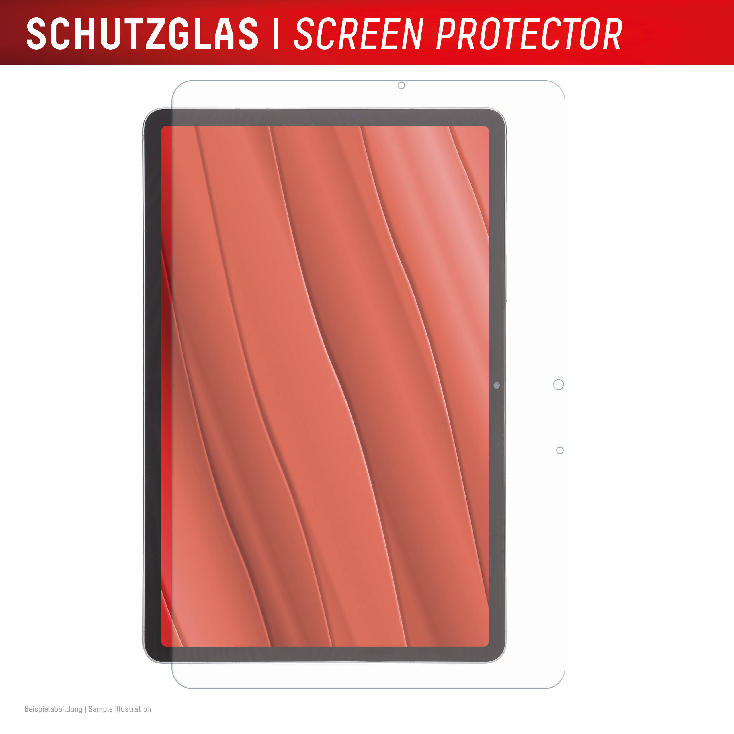 Displex Tablet Glass 9H für Samsung Galaxy Tab S11 Transparent