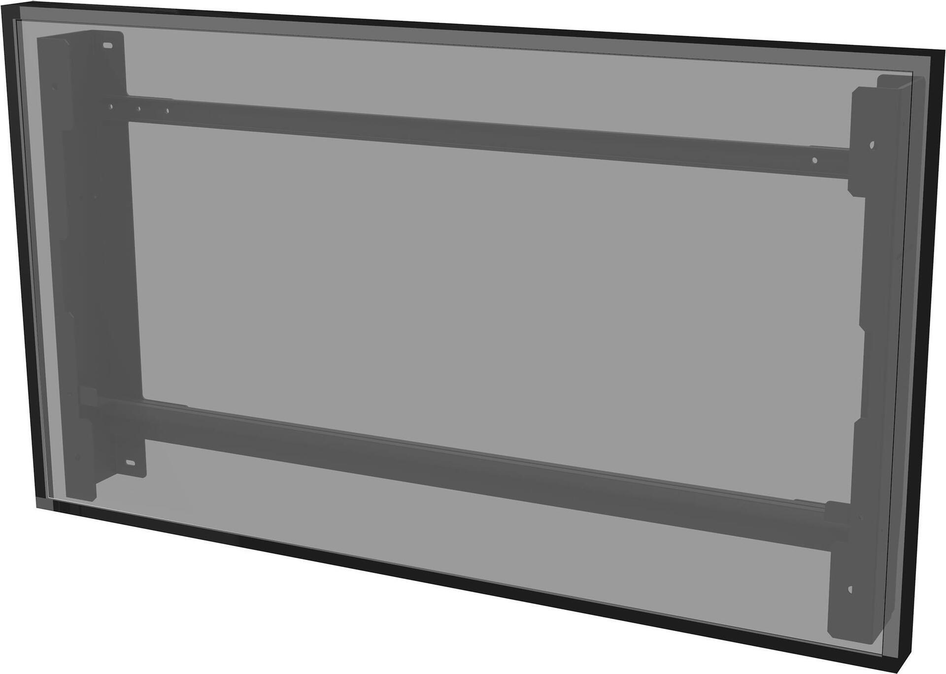 PEERLESS-AV EWL-55XE4F Wandhalterung Querformat mit Neigungsfunktion für LG Display LG55XE4F Farbe Schwarz (EWL-55XE4F)