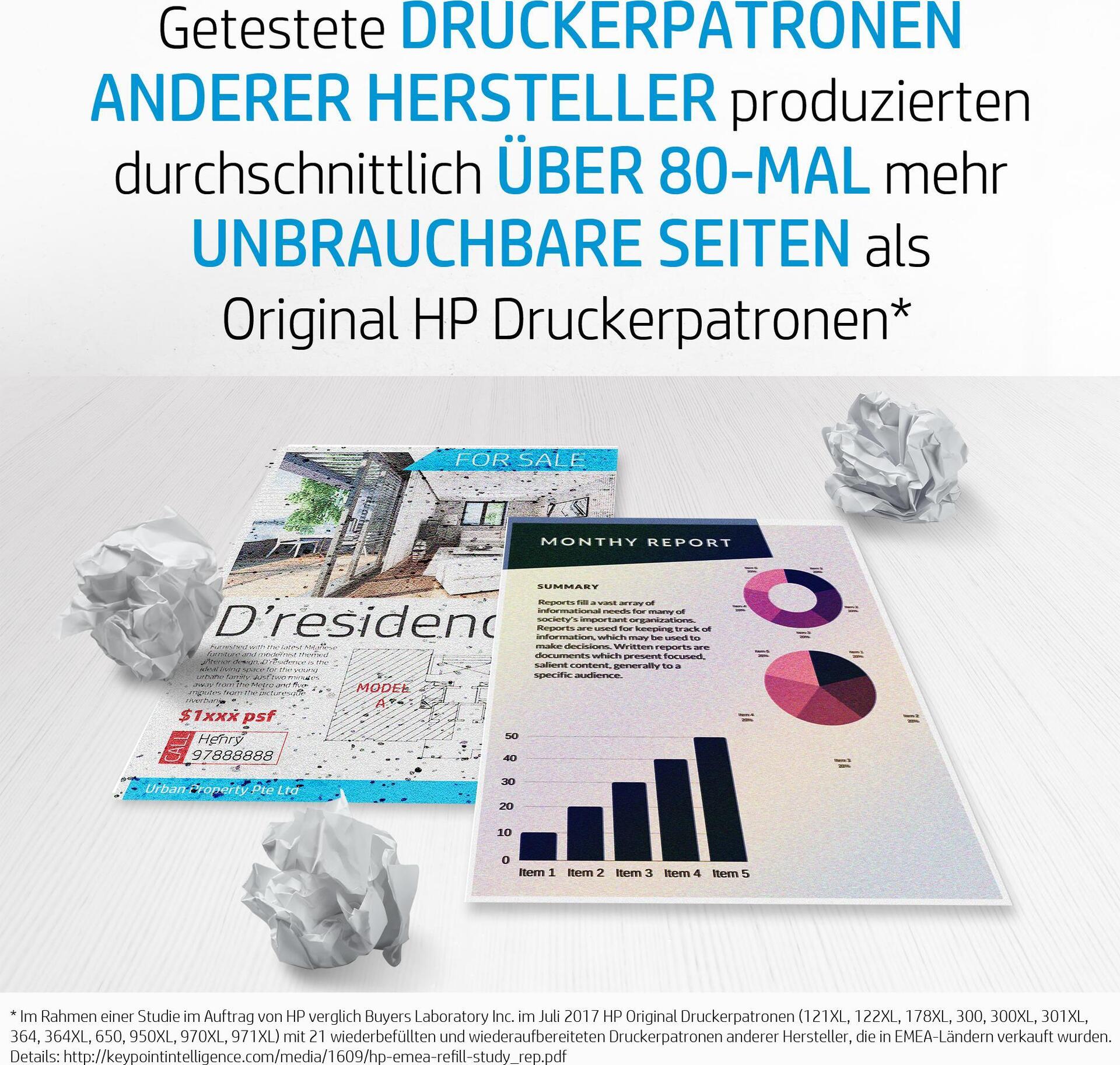 HP 6ZA18AE Druckkopf Cyan, Magenta, Gelb