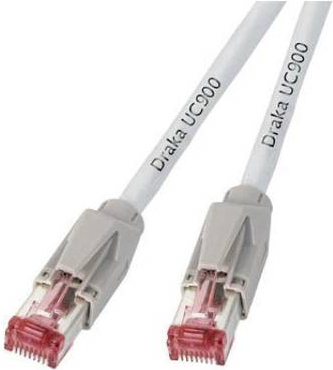 EFB-Elektronik RJ45 Patchkabel Cat.6A S/FTP LSZH Draka UC900 TM21 weiß 1m Hersteller: EFB Elektronik (K8058.1)