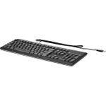HP USB Standard Keyboard - PL USB QWERTY Polieren Schwarz Tastatur (724720-241)