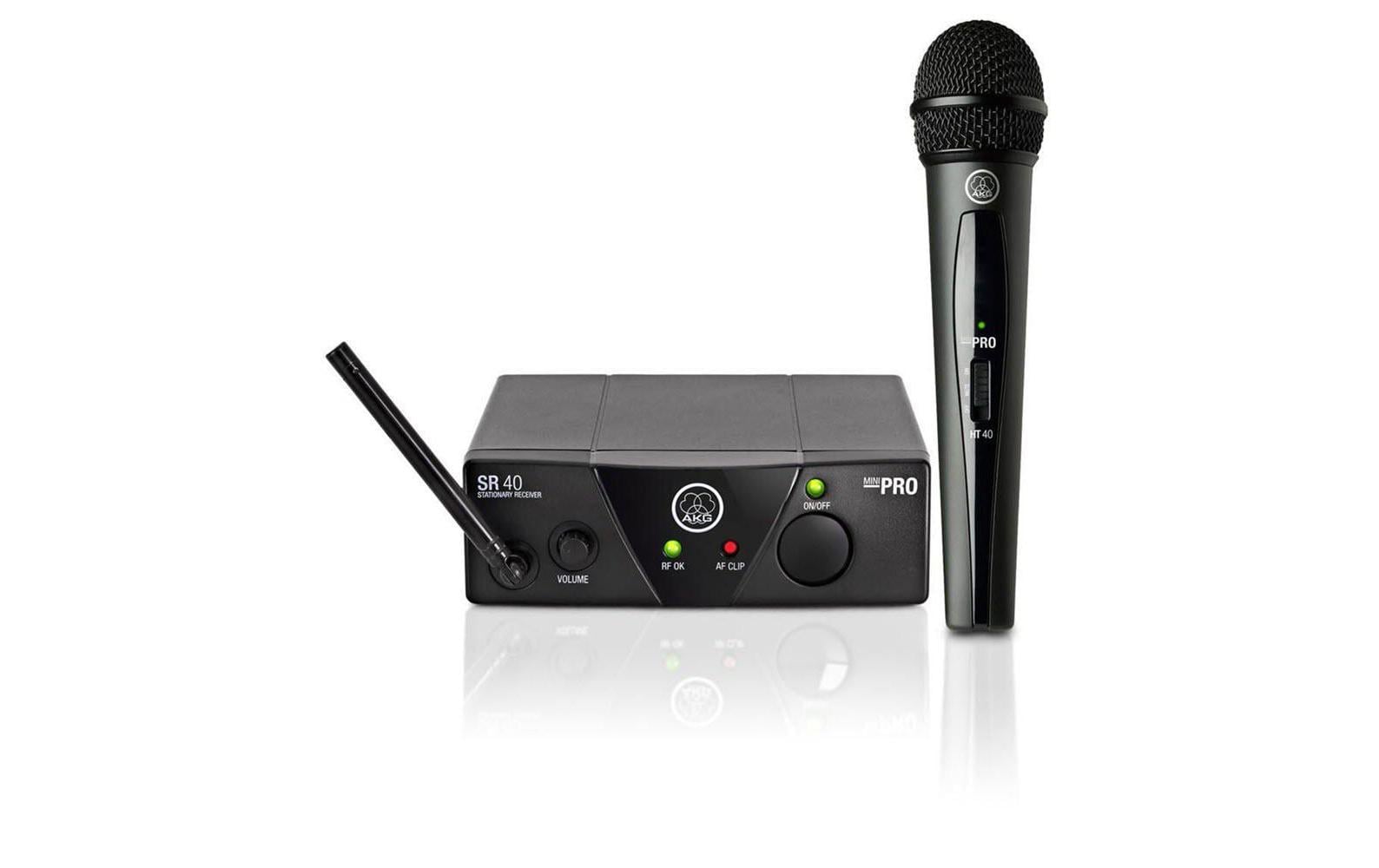 AKG WMS40 MINI SET ISM1 Schwarz