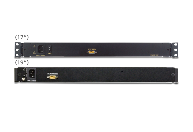 ATEN CL1000M KVM-Konsole 17" VGA PS/2 Schwarz