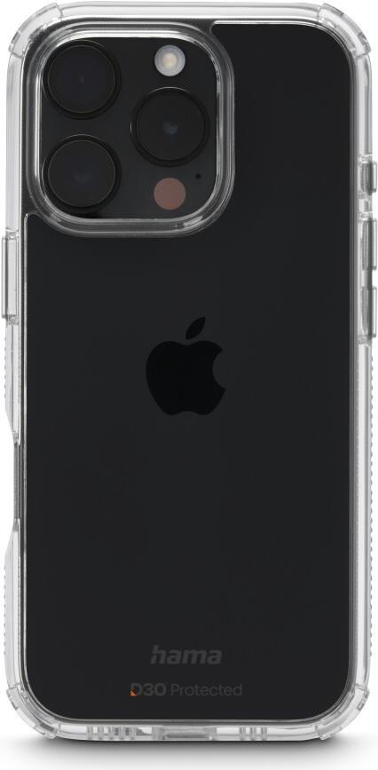 Hama Handyhülle Extreme Protect für Apple iPhone 16 Pro, durchsichtig (00123764)