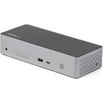 StarTech.com USB-C Dock, 4K 60Hz Quad Monitor DisplayPort & HDMI, Universal USB C Docking Station with 100W Power Delivery Charging, USB Hub w (DK31C4DPPDUE)