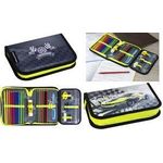 EBERHARD FABER Schüleretui Race Car, 32-teilig aus Polyester, Maße: (B)196 x (T)132 x (H)34 mm, mit - 1 Stück (577574)