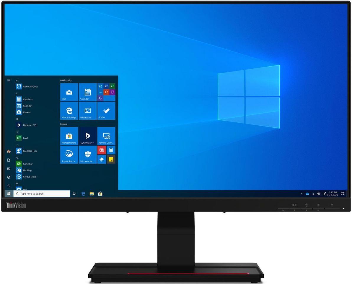 Lenovo ThinkVision T24t-20 23,8" 1920 x 1080 Touch IPS Raven Black