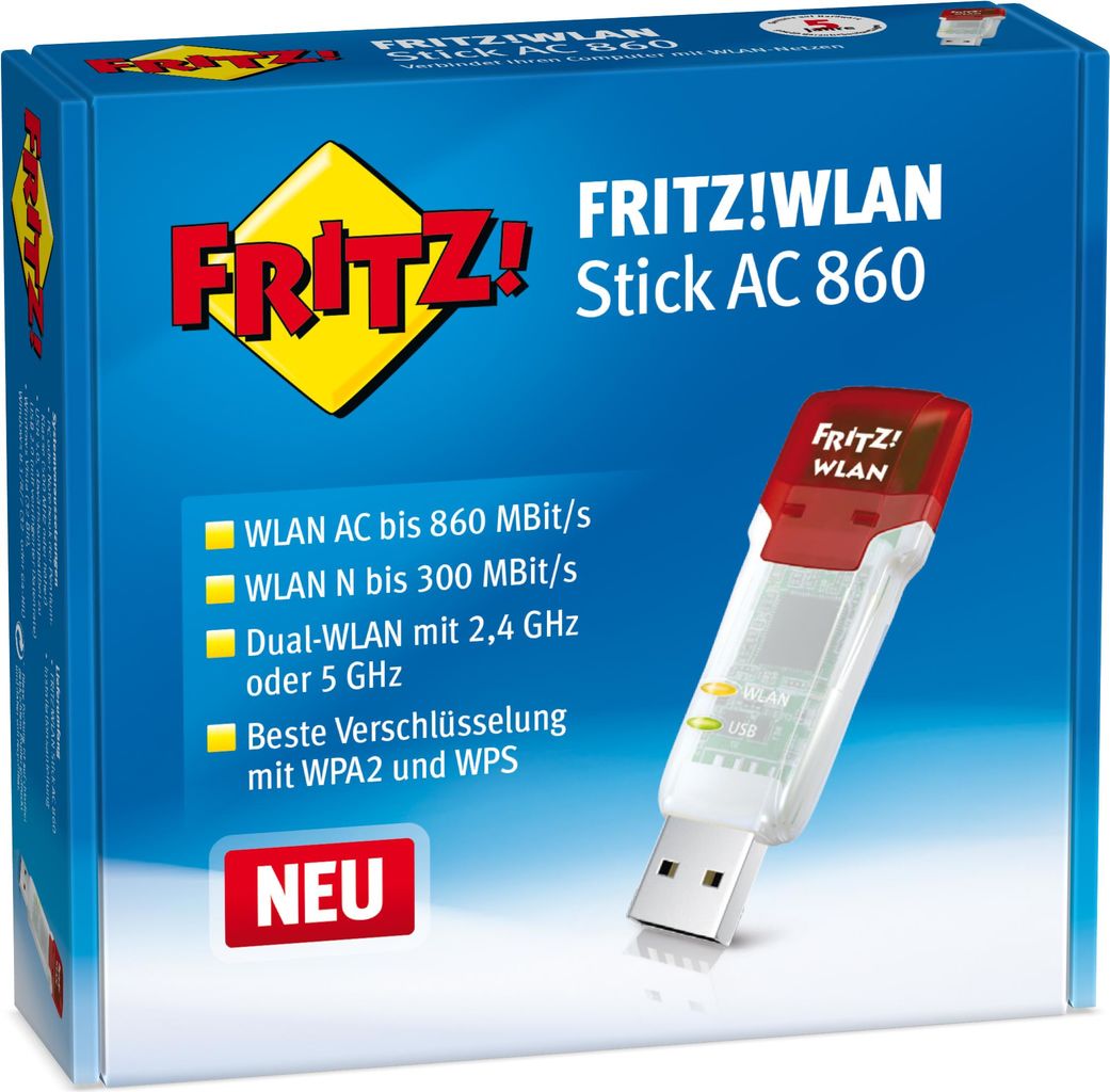 AVM FRITZ!WLAN Stick AC 860 (20002687)