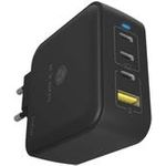 4Port 100W GaN Ladegerät mit PD 3.0, 3x USB Type-C®, 1x USB Type-A Anschluss, EU Stecker (IB-PS1040-PD)