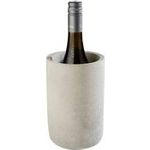 APS Flaschenkühler ELEMENT, Beton, grau mit möbelschonender Unterseite, Innendurchmesser: 100 mm, - 1 Stück (36090)