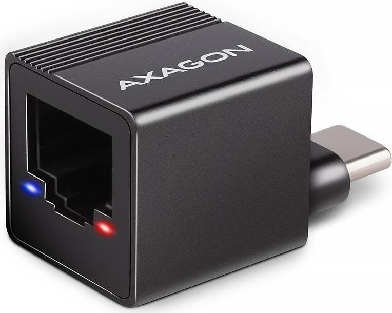 AXAGON ADE-MINIC USB-C 3.2 Gen 1 Gigabit Ethernet MINI adapter - schwarz (ADE-MINIC)